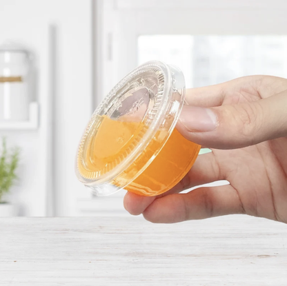 Clear Portion Cup Lids