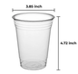 Clear PET Cold Cups - Cups Only