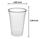 Clear PET Cold Cups - Cups Only