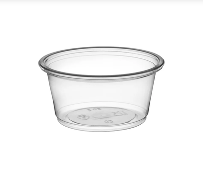 Clear Portion Cups - Cups Only