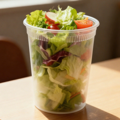 Deli Containers with Lids - Case of 240 Sets